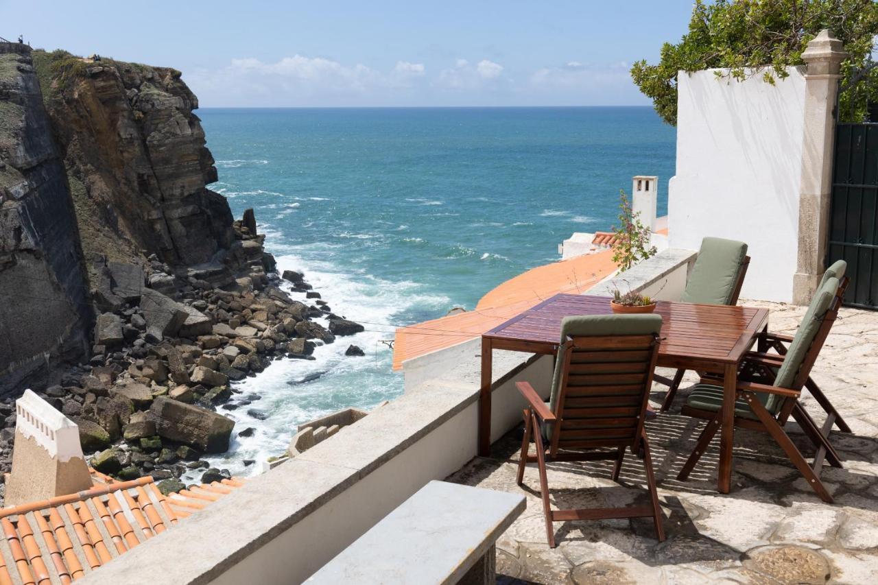 Um Lugar Ao Sol Beach House Azenhas Do Mar Sintra Eksteriør billede