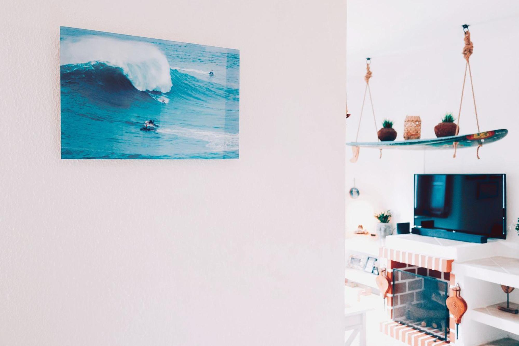 Um Lugar Ao Sol Beach House Azenhas Do Mar Sintra Eksteriør billede